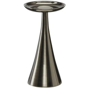 Kerzenständer   ¦ schwarz ¦ Aluminium ¦ Maße (cm): H: 20  Ø: 10