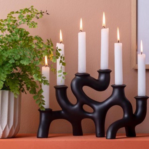 Kerzenständer - Schwarz -