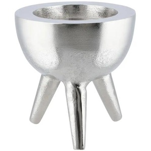 Kerzenständer - silber - Aluminium - 11,5 cm - 11.5 | Möbel Kraft