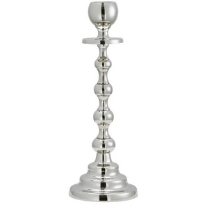 Kerzenständer - silber - Metall - 8 cm - 23 cm - cm 8,0 | Möbel Kraft