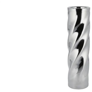 Kerzenständer - silber - Stahl - 38 cm - 10.0 | Möbel Kraft