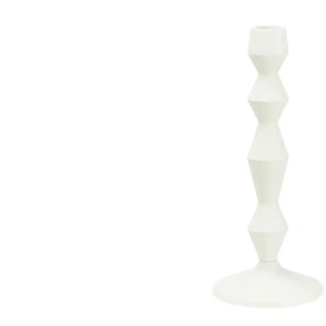 Kerzenständer   ¦ weiß ¦ Aluminium ¦ Maße (cm): H: 23  Ø: 9.5