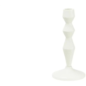 Kerzeständer - weiß - Aluminium - 19 cm - 9.5 | Möbel Kraft