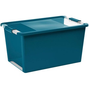 Keter Aufbewahrungsbox, Türkis, Kunststoff, Uni, 35x28x55 cm, Deckel, Deckel abnehmbar, aufklappbar, Sichtfenster, Spielzeug, Spielzeugkisten