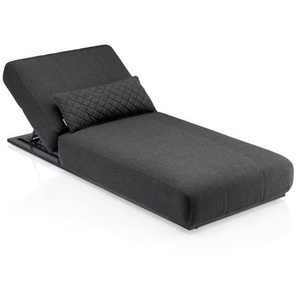 Kettler Ego Sonnenliege - Gestell Alu anthrazit | Polster Sooty 0105314-7700