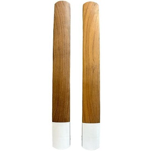 Kettler Ersatzteile Armlehnen Set Klappsessel Avance weiss mit Teak