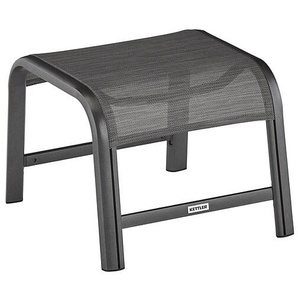 Kettler Hocker Forma II in anthrazit/graphit, Aluminium mit Outdoorgewebe