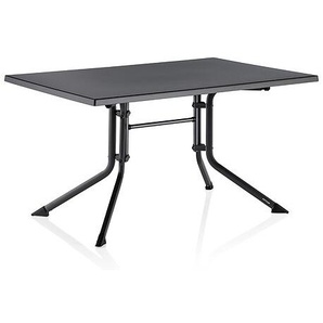 Kettler Klapptisch 140x95 cm anthrazit/anthrazit- Alu mit Kunststoffplatte
