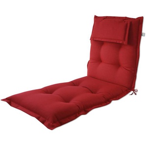 KETTtex Auflage  Rom ¦ rot ¦ Maße (cm): B: 60 H: 9