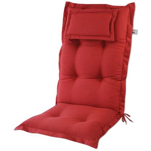 KETTtex Auflage  Rom  ¦ rot ¦ Maße (cm): B: 50 H: 9