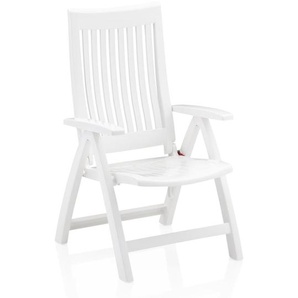 Kettler Roma Multipositionssessel Kunststoff Weiß