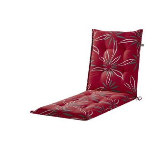 KETTtex Auflage Bloom - rot - Materialmix - 60 cm - 8 cm | Möbel Kraft