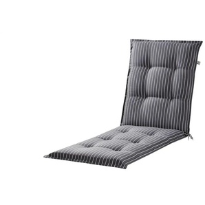 KETTtex Auflage Escobar - grau - Materialmix - 60 cm - 8 cm | Möbel Kraft