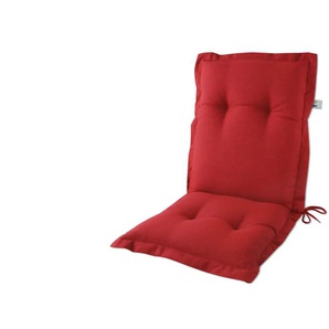 KETTtex Auflage Rom - rot - Materialmix - 50 cm - 9 cm | Möbel Kraft
