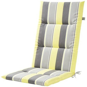 KETTtex Auflage Stripes Alutex - gelb - Materialmix - 50 cm - 4 cm | Möbel Kraft