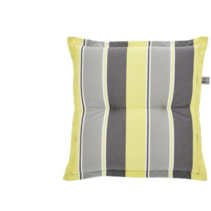 KETTtex Auflage Stripes - gelb - Materialmix - 50 cm - 8 cm | Möbel Kraft
