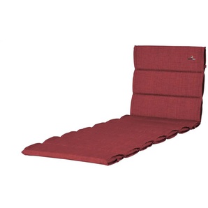 KETTtex Auflage Style - rot - Materialmix - 60 cm - 4 cm | Möbel Kraft