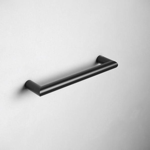 Keuco - Haltegriff reva, schwarz matt, 32,8cm lang, Belastbarkeit 115 kg, für Badewanne und Dusche, Wandmontage, auch als Wannengriff, reva Black