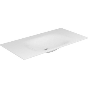 Keuco Varicor-Waschtisch PLANNING EDITION 11 ohne Hahnlochbohrung 700 mm arktis weiß seidenmatt 31240700700