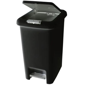 KHG Abfalleimer - schwarz - Kunststoff - 20,1 cm - 35 cm - cm 27,0 | Möbel Kraft