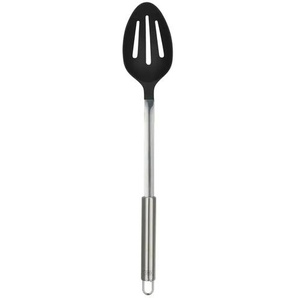 KHG Abseihlöffel | schwarz | Edelstahl,Kunststoff | 6,3 cm | 4,8 cm |