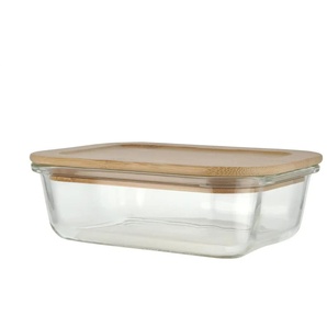 KHG Aufbewahrungsdose 650 ml rechteckig | transparent/klar | 12,6 cm | 5,7 cm |