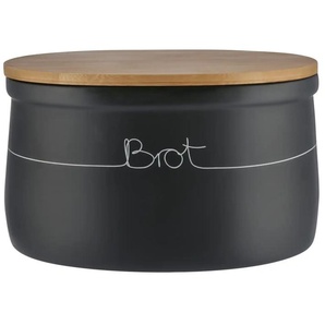 KHG Aufbewahrungsdose mit Aufdruck | grau | 20,2 cm | 19 cm |