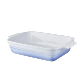 KHG Auflaufform ¦ blau ¦ Steinzeug/Steingut ¦ Maße (cm): B: 19,5 H: 6,5