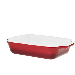 KHG Auflaufform - rot - Steinzeug/Steingut - 16 cm - 5 cm | Möbel Kraft