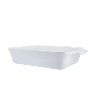 KHG Auflaufform   ¦ weiß ¦ Steinzeug/Steingut ¦ Maße (cm): B: 23 H: 8