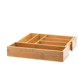 KHG Besteckkasten | holzfarben | Bambus | 31,5 cm | 7 cm |