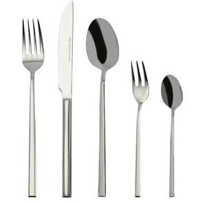 KHG Besteckset 30-teilig 719 - silber - Edelstahl | Möbel Kraft