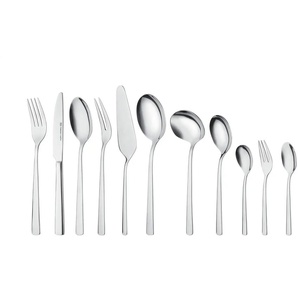 KHG Besteckset  68-teilig  710 ¦ silber ¦ Edelstahl