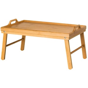 KHG Bett-Tablett aus Bambus | holzfarben | Bambus | 34,5 cm | 28 cm |