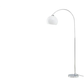 KHG Bogenleuchte 1-flammig chrom / weiß | silber | 190 cm | 30.0 |