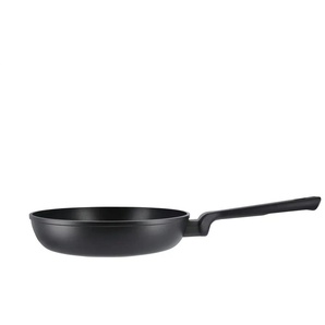 KHG Bratpfanne Ø 24 cm  Green Line ¦ schwarz ¦ Aluminium ¦ Maße (cm): H: 5,5  Ø: 24