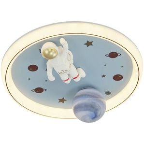 KHG Deckenleuchte - blau - Materialmix - 6 cm - 48.0 | Möbel Kraft
