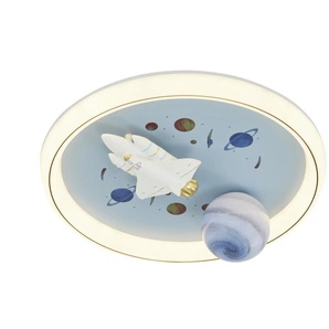 KHG Deckenleuchte - blau - Materialmix - 6 cm - 50.0 | Möbel Kraft