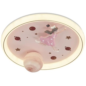 KHG Deckenleuchte - rosa/pink - Materialmix - 6 cm - 48.0 | Möbel Kraft