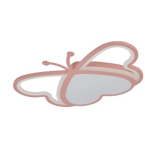 KHG Deckenleuchte - rosa/pink - Materialmix - 60 cm - 6 cm - cm 40,0 | Möbel Kraft