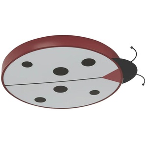 KHG Deckenleuchte   ¦ rot ¦ Maße (cm): H: 6  Ø: 50