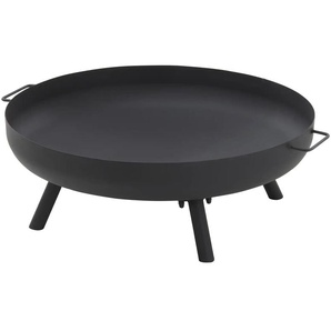 KHG Feuerschale Alesund - schwarz - Stahl - 27 cm - 80.0 | Möbel Kraft