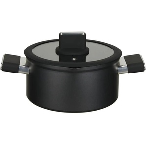 KHG Fleischtopf    ¦ schwarz ¦ Aluminium ¦ Maße (cm): H: 10,5  Ø: 20