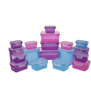 KHG Frischhaltedosen-Set 36-teilig | mehrfarbig | Kunststoff | 19 cm | 19 cm |