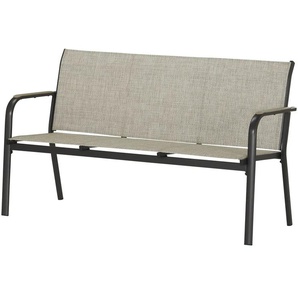 KHG Gartenbank Lyon - grau - Materialmix - 150 cm - 86 cm - cm 63,0 | Möbel Kraft