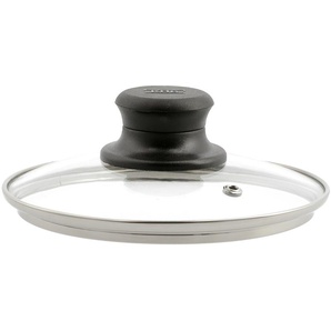 KHG Glasdeckel   ¦ transparent/klar ¦ Edelstahl,Kunststoff,Glas Ø: 16