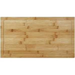 KHG Herdabdeckplatten  2er-Set   ¦ holzfarben ¦ Maße (cm): B: 28 H: 4
