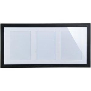 KHG Holz-Bilderrahmen 23x51 cm  Toscana  ¦ schwarz ¦ Holz ¦ Maße (cm): B: 23 H: 51