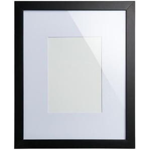 KHG Holz-Bilderrahmen 24x30 cm  Toscana ¦ schwarz ¦ Holz ¦ Maße (cm): B: 24 H: 30