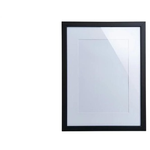KHG Holz-Bilderrahmen 30x40 cm Toscana | schwarz | Holz | 30 cm | 40 cm |
